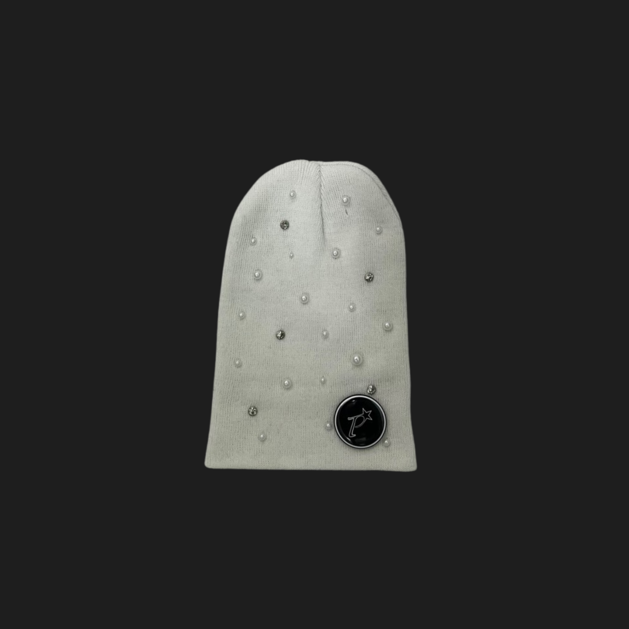 PEARL BEANIE [WHITE]