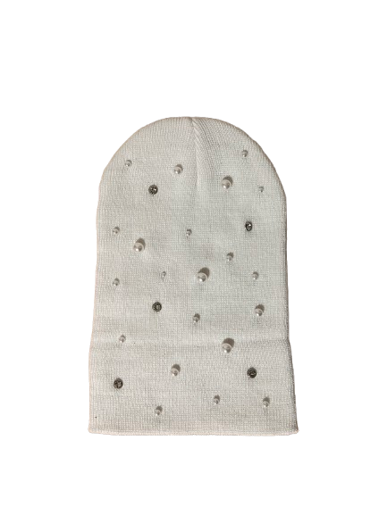 PEARL BEANIE [WHITE]